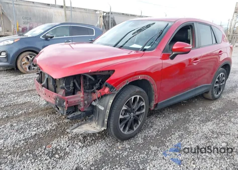 2016 Mazda Cx-5 Grand Touring из США, поврежденный, VIN JM3KE2DYXG0645942